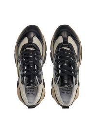 Bronx Sneakersy Platform sneakers 66461B-OA Czarny. Kolor: czarny. Materiał: skóra. Obcas: na platformie