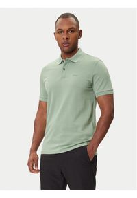 BOSS Polo Pallas 50468362 Zielony Regular Fit. Typ kołnierza: polo. Kolor: zielony. Materiał: bawełna