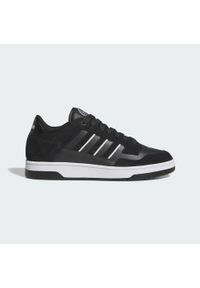 Adidas - Buty Rapid Court Low. Wysokość cholewki: przed kostkę. Kolor: biały, wielokolorowy, czarny, szary