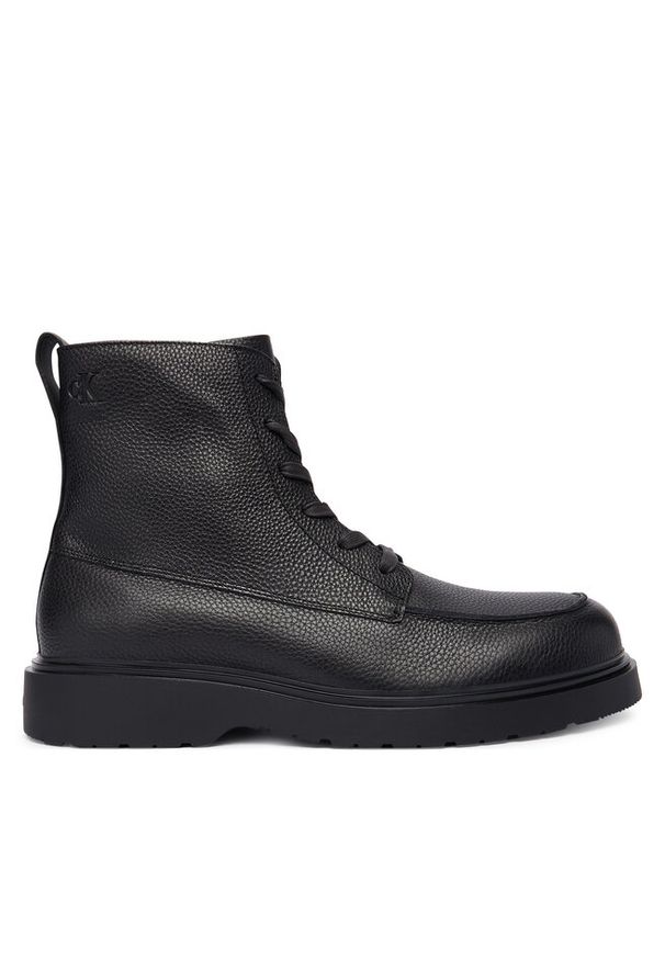 Trzewiki Calvin Klein. Kolor: czarny