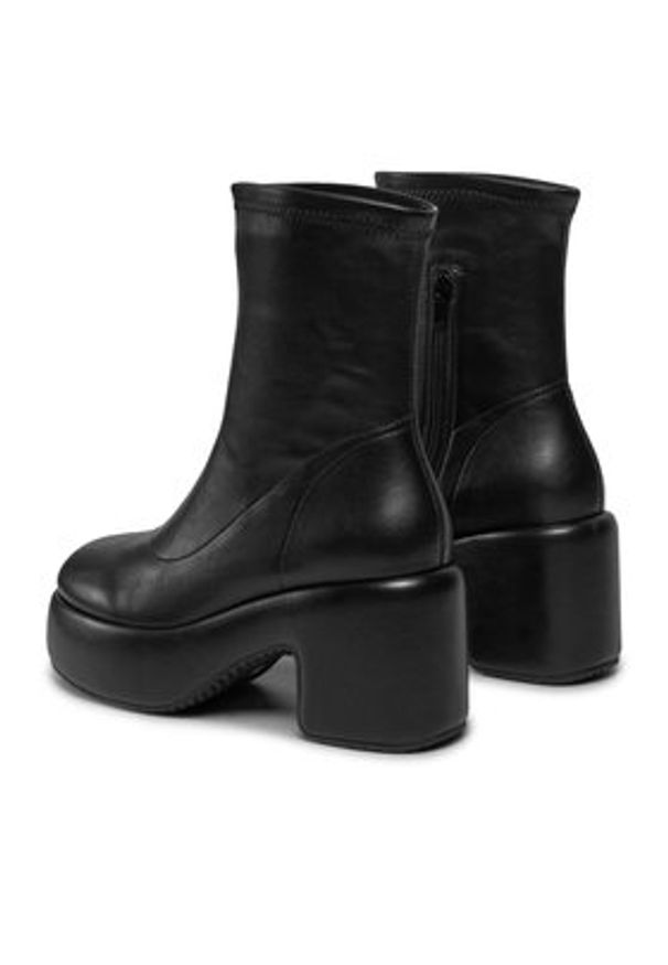 Bronx Botki Ankle boots 47516-A Czarny. Kolor: czarny. Materiał: skóra