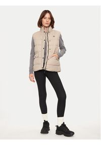 Whistler Kamizelka Amaretto W Puffer W244079 Beżowy Regular Fit. Kolor: beżowy. Materiał: syntetyk