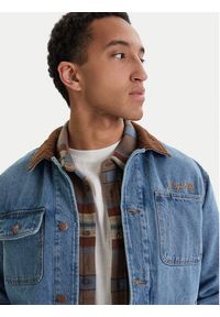 RVCA Kurtka jeansowa Post Dayshift 23A213506 Niebieski Regular Fit. Kolor: niebieski. Materiał: bawełna #4