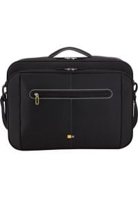 Torba na laptopa CASE LOGIC Briefcase 18 cali Czarny. Kolor: czarny. Materiał: materiał #1