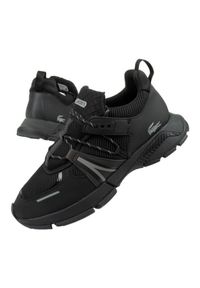 Buty sportowe Lacoste M L003 0722 6402H czarne. Kolor: czarny. Materiał: syntetyk, materiał. Szerokość cholewki: normalna