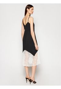TwinSet Sukienka koktajlowa 211LL21AA Czarny Regular Fit. Kolor: czarny. Materiał: syntetyk. Styl: wizytowy #4