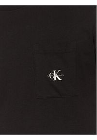 Calvin Klein Jeans T-Shirt J30J323027 Czarny Regular Fit. Kolor: czarny. Materiał: bawełna #4