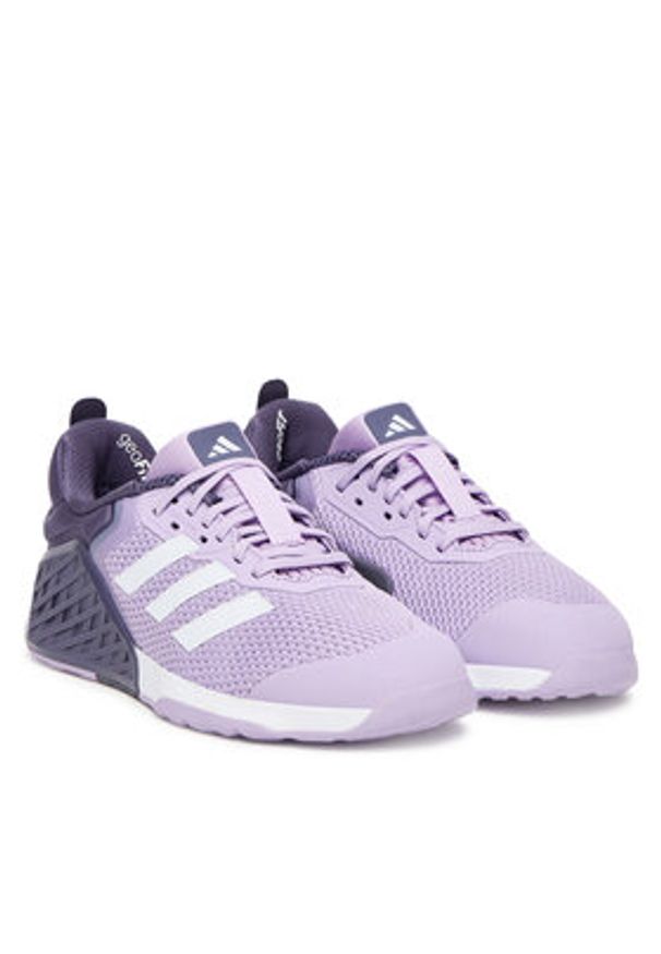 Adidas - adidas Buty na siłownię Dropset 3 strength training JR1752 Fioletowy. Kolor: fioletowy. Materiał: materiał. Sport: fitness