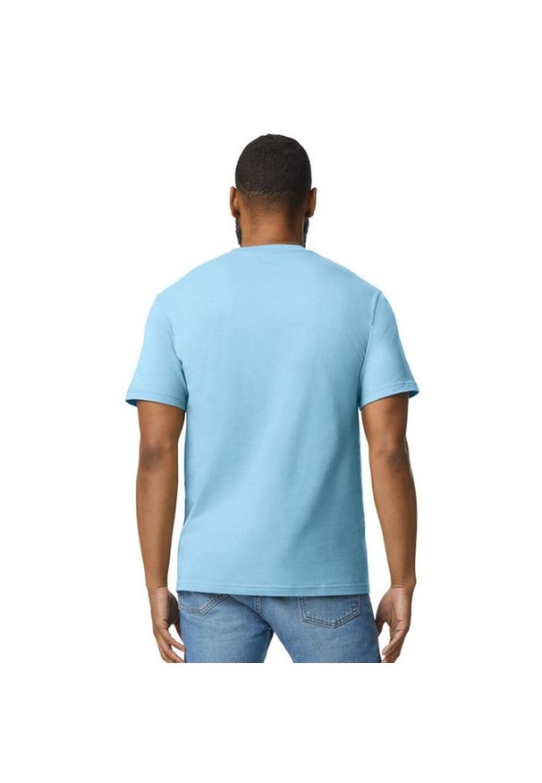 GILDAN - Koszulka Unisex Dla Dorosłych Softstyle Midweight. Kolor: niebieski. Sport: turystyka piesza