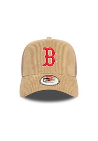 New Era Czapka z daszkiem Mlb Cord Trucker Bo 60565522 Beżowy. Kolor: beżowy. Materiał: materiał #5