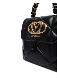 Love Moschino - LOVE MOSCHINO Plecak JC4114PP1OLC0000 Czarny. Kolor: czarny. Materiał: skóra #2