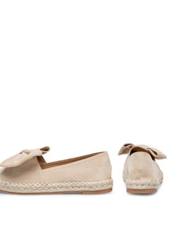 DeeZee Espadryle KL601-69 Beżowy. Kolor: beżowy. Materiał: materiał