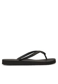 TOMMY HILFIGER - Tommy Hilfiger Japonki Hilfiger Strap Beach Sandal FW0FW08736 Czarny. Kolor: czarny. Materiał: materiał #3