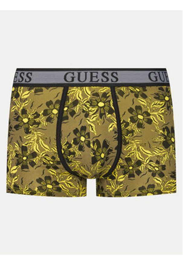 Guess Komplet 3 par bokserek U5GG05 K6YW1 Kolorowy. Materiał: bawełna. Wzór: kolorowy