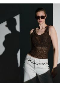 Sinsay - Łańcuszkowy pasek - srebrny. Kolor: srebrny #1