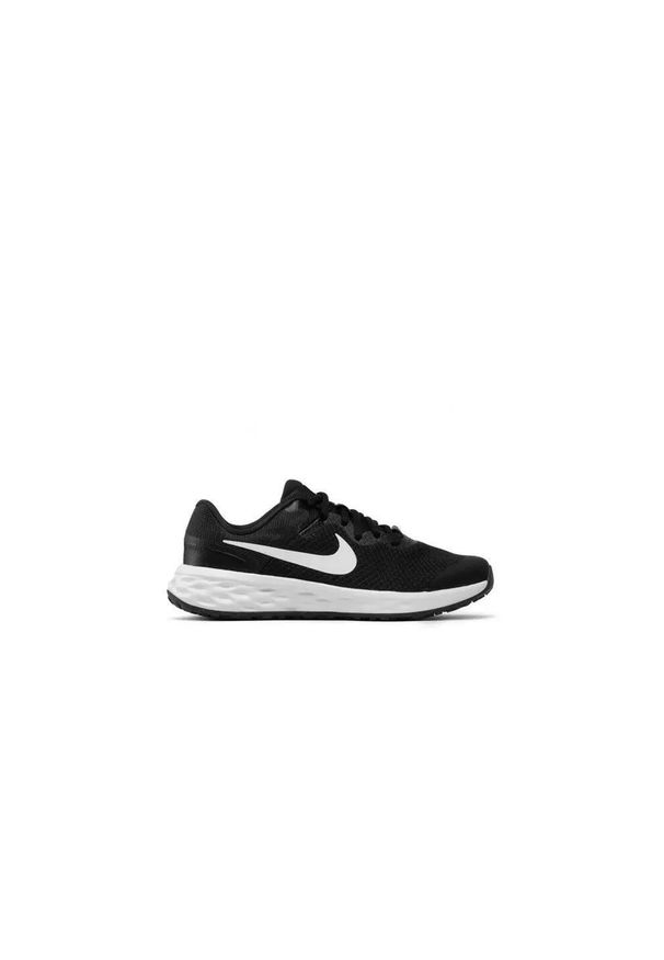 Obuwie Sportowe Dziecięce Nike Revolution 6 DD1096 003 Czarny. Zapięcie: sznurówki. Kolor: czarny. Materiał: guma, syntetyk, tkanina, materiał. Szerokość cholewki: normalna. Model: Nike Revolution. Sport: bieganie