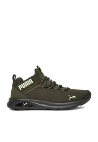 Puma Sneakersy ENZO 2.0 CLEAN 37712612 Khaki. Kolor: brązowy. Materiał: materiał #1