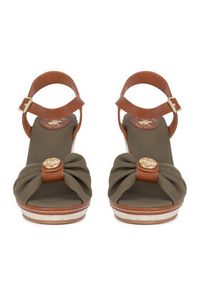Beverly Hills Polo Club Sandały WYL3888-4 Khaki. Kolor: brązowy. Materiał: materiał #3