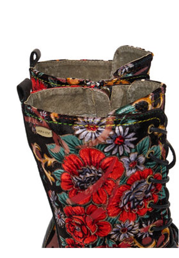 Laura Vita Trzewiki Incaso 18 Czarny. Kolor: czarny. Materiał: skóra