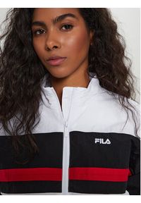 Fila Kurtka przejściowa FAW0756 Biały Relaxed Fit. Kolor: biały. Materiał: syntetyk