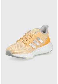 Adidas - adidas buty do biegania EQ21 Run GZ4076 kolor pomarańczowy. Kolor: pomarańczowy. Sport: bieganie #5