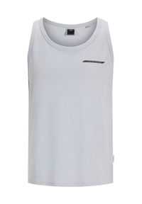 Jack & Jones - Jack&Jones Tank top Fusion 12276614 Szary Regular Fit. Kolor: szary. Materiał: syntetyk