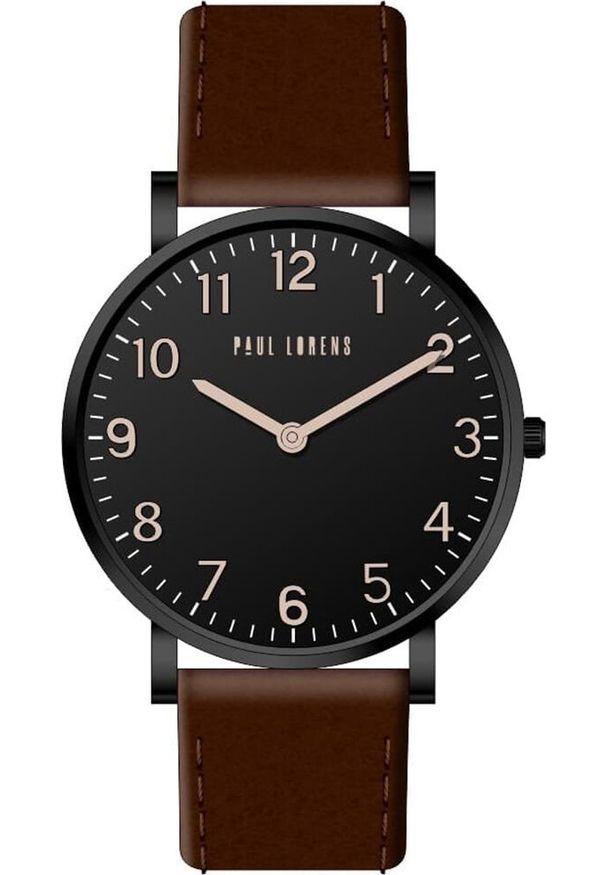 Paul Lorens - ZEGAREK MĘSKI PAUL LORENS - PL11989A5-1B3 (zg370c) + BOX
