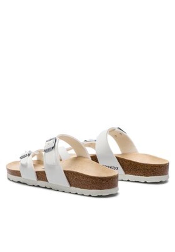 Birkenstock Japonki Mayari 0071053 Biały. Kolor: biały. Materiał: skóra