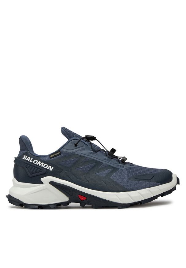 salomon - Buty do biegania Salomon. Kolor: niebieski. Technologia: Gore-Tex