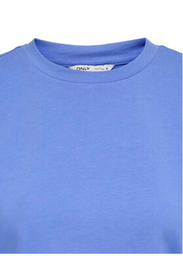 only - ONLY T-Shirt Erica 15308926 Niebieski Oversize. Kolor: niebieski. Materiał: bawełna