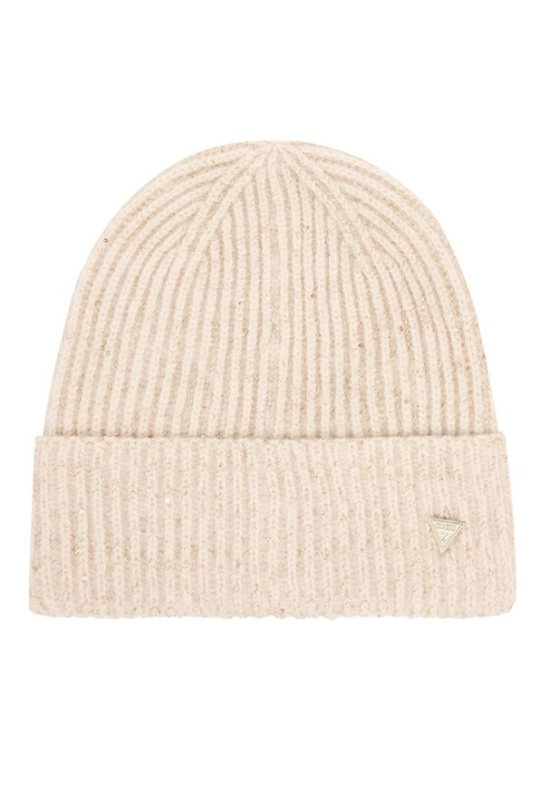 Guess Czapka AW5236 WOL01 Beżowy. Kolor: beżowy. Materiał: materiał