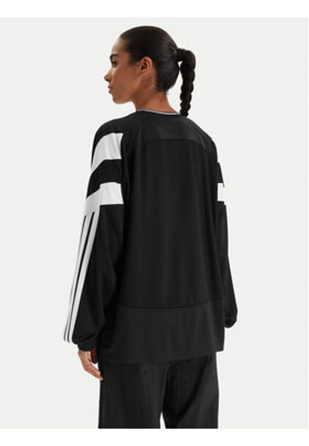 Adidas - adidas Bluzka House Of Tiro JY7638 Czarny Loose Fit. Kolor: czarny. Materiał: syntetyk
