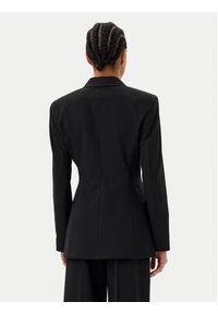 Hugo - HUGO Marynarka Azuna 50544752 Czarny Regular Fit. Kolor: czarny. Materiał: syntetyk, wiskoza #4