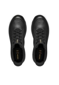 Geox Sneakersy D Spherica Plus D567MB 00085 C9999 Czarny. Kolor: czarny. Materiał: skóra