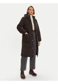 Wrangler Kurtka zimowa 112358031 Brązowy Oversize. Kolor: brązowy. Materiał: syntetyk. Sezon: zima #6