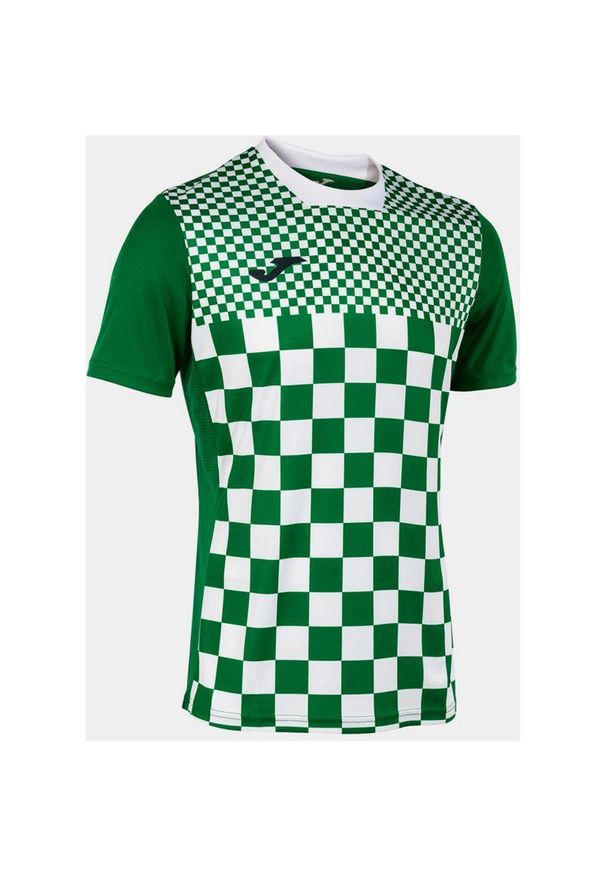 Koszulka Joma Flag II XL zielono-biała. Kolor: wielokolorowy, biały, zielony. Materiał: poliester. Sport: piłka nożna