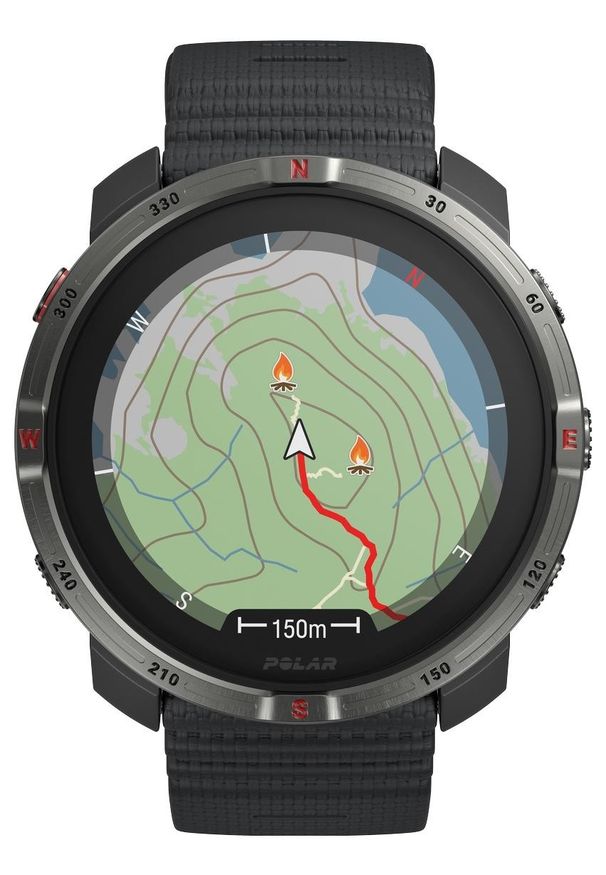 POLAR - Polar Grit X2 czarny S-L. Kolor: czarny. Materiał: polar