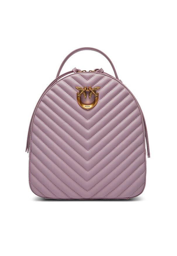 Pinko Plecak Love Click Classic Backpack . PE 24 PLTT 102530 A1J2 Fioletowy. Kolor: fioletowy. Materiał: skóra