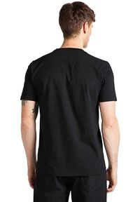 Lee - MĘSKI T-SHIRT LEE JEANS TEE REGULAR FIT BLACK L65LFE01. Materiał: jeans