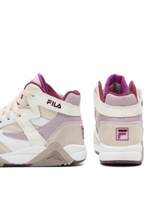 Fila Sneakersy M-Squad Nbk Wmn FFW0199.73029 Beżowy. Kolor: beżowy. Materiał: zamsz, skóra