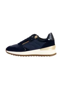 Tenisówki Geox Model D Desya Kolor Niebieski. Kolor: niebieski. Materiał: tkanina