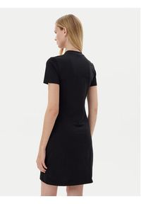 Guess Sukienka codzienna V4YK02 KCDH1 Czarny Regular Fit. Okazja: na co dzień. Kolor: czarny. Materiał: bawełna. Typ sukienki: proste. Styl: casual #3