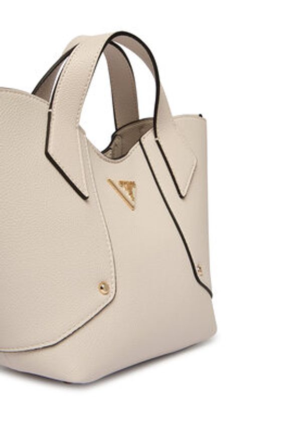 Guess Torebka Darcy Mini HWBG99 14750 Beżowy. Kolor: beżowy. Materiał: skórzane