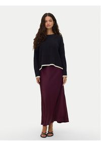 Vero Moda Spódnica midi Elena 10337459 Fioletowy Regular Fit. Kolor: fioletowy. Materiał: syntetyk #3