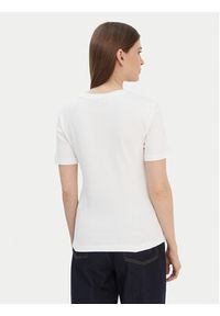 TOMMY HILFIGER - Tommy Hilfiger T-Shirt New Cody WW0WW40587 Kremowy Slim Fit. Kolor: kremowy. Materiał: bawełna #2