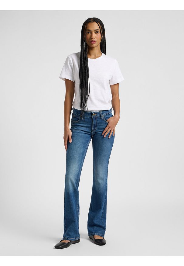 Lee - LEE DAMSKIE SPODNIE JEANSOWE LEE JESSICA HIGHER CLIMB 112367527