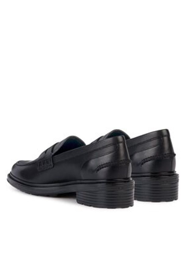 Geox Mokasyny D Walk Pleasure D36TGF 00043 C9999 Czarny. Kolor: czarny. Materiał: skóra