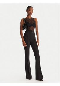 Elisabetta Franchi Body BO-020-51E2-V150 Czarny Slim Fit. Kolor: czarny. Materiał: syntetyk #2