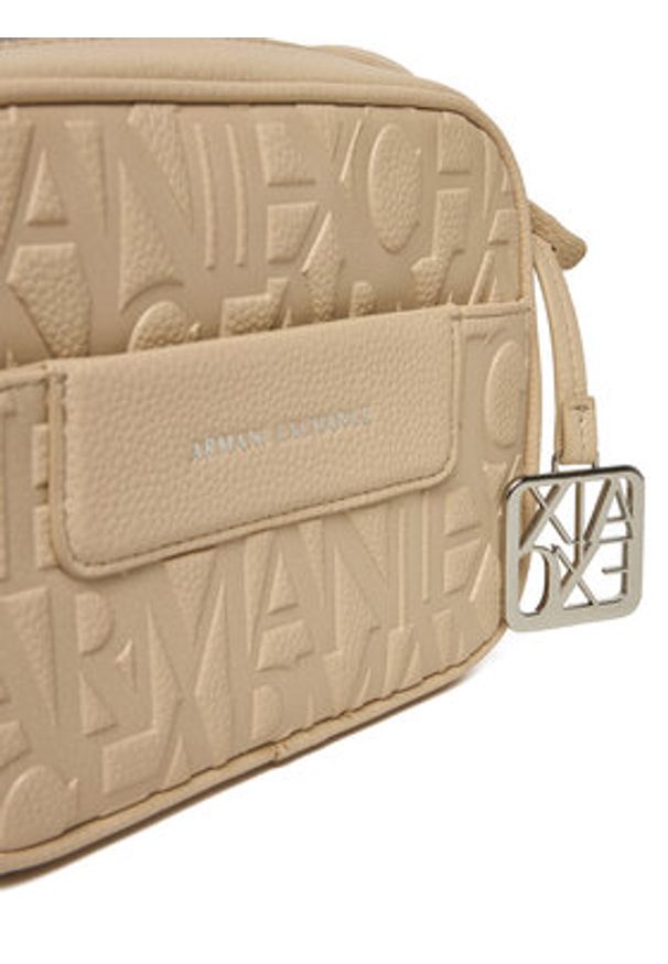 Armani Exchange Torebka XW001578 AF15774 U1092 Écru. Materiał: skórzane