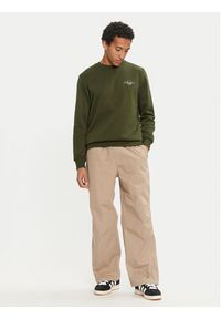 Jack & Jones - Jack&Jones Spodnie materiałowe Parachute 12260931 Beżowy Loose Fit. Kolor: beżowy. Materiał: bawełna #3